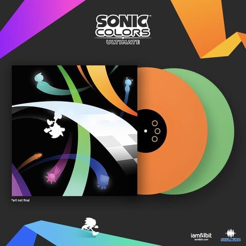 Vinyle Sonic Colors Ultimate 2lp